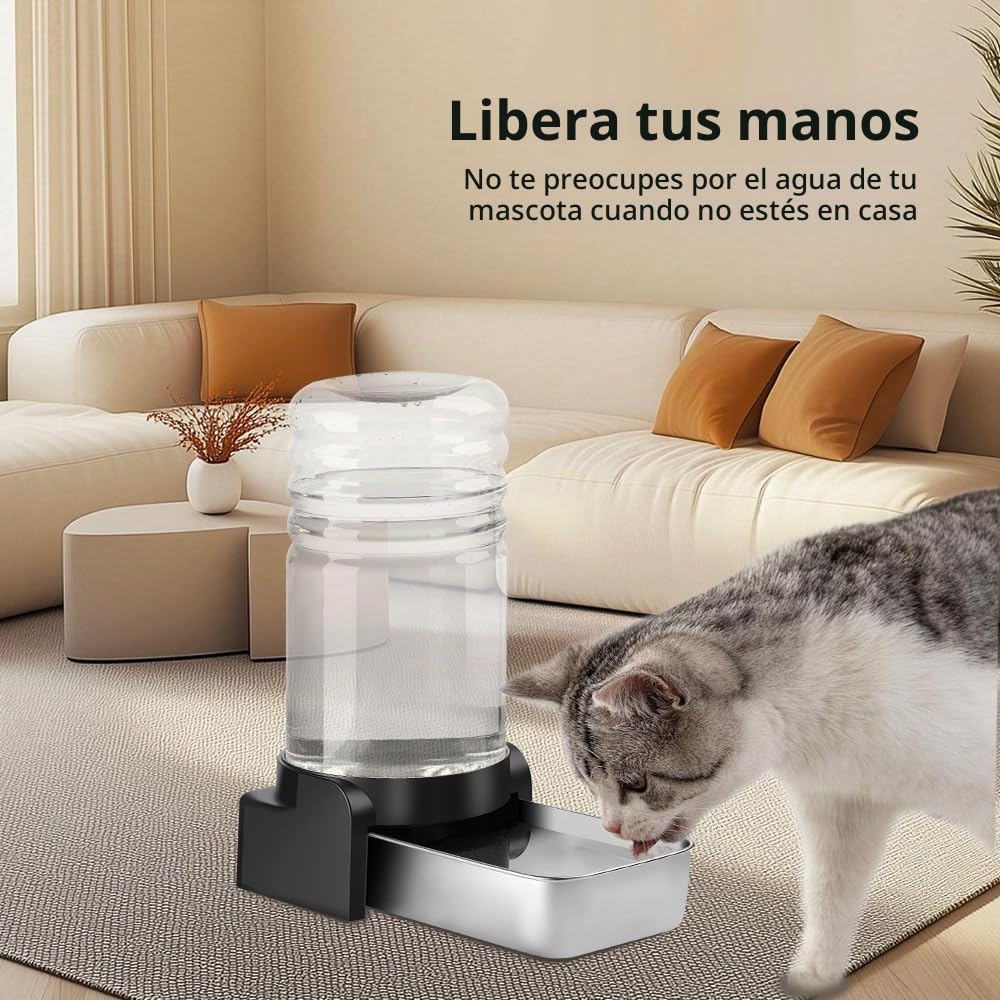 Marchul Dispensador de agua para perros de 2.3 galones, dispensador...