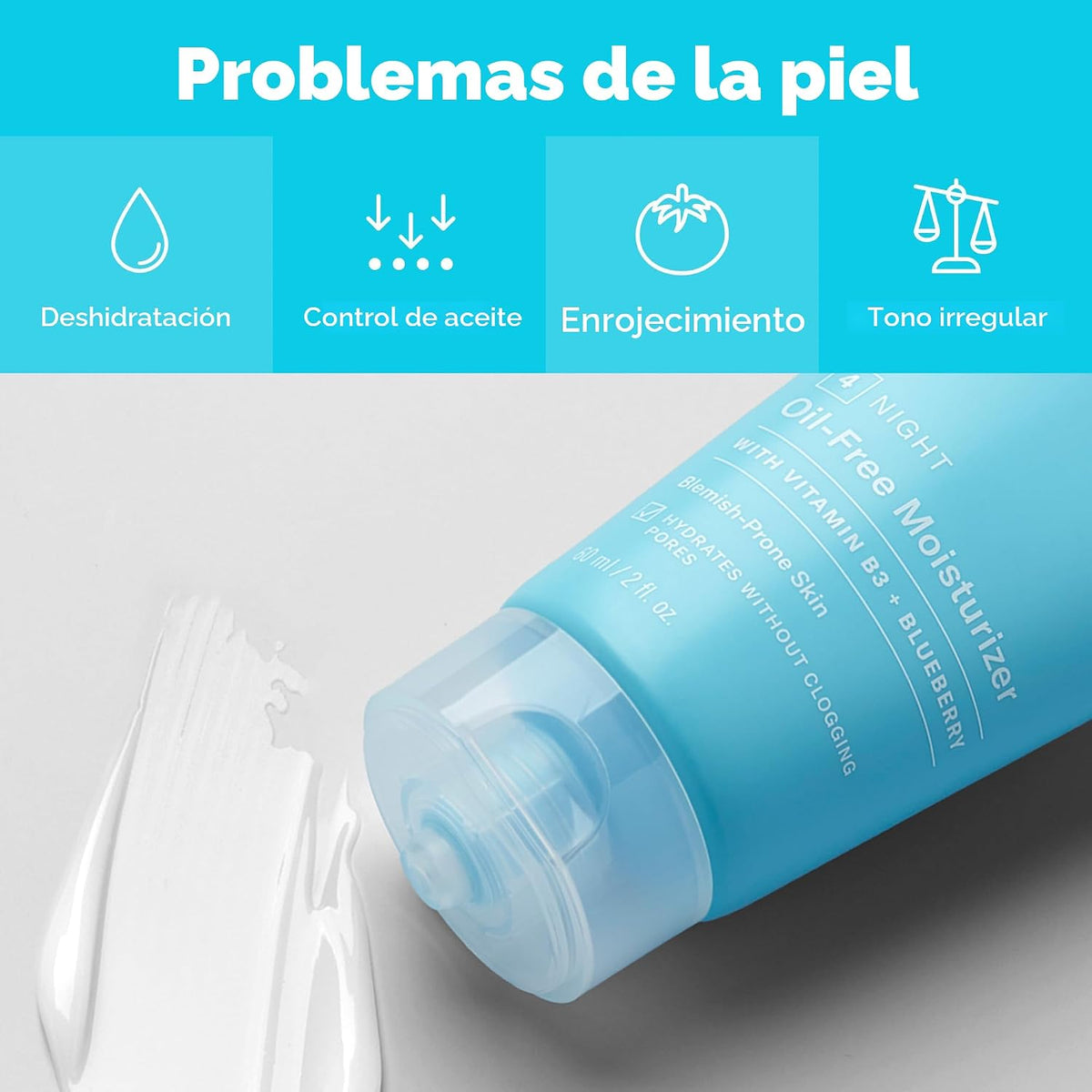 Paula's Choice CLEAR Hidratante facial sin aceite, crema facial...