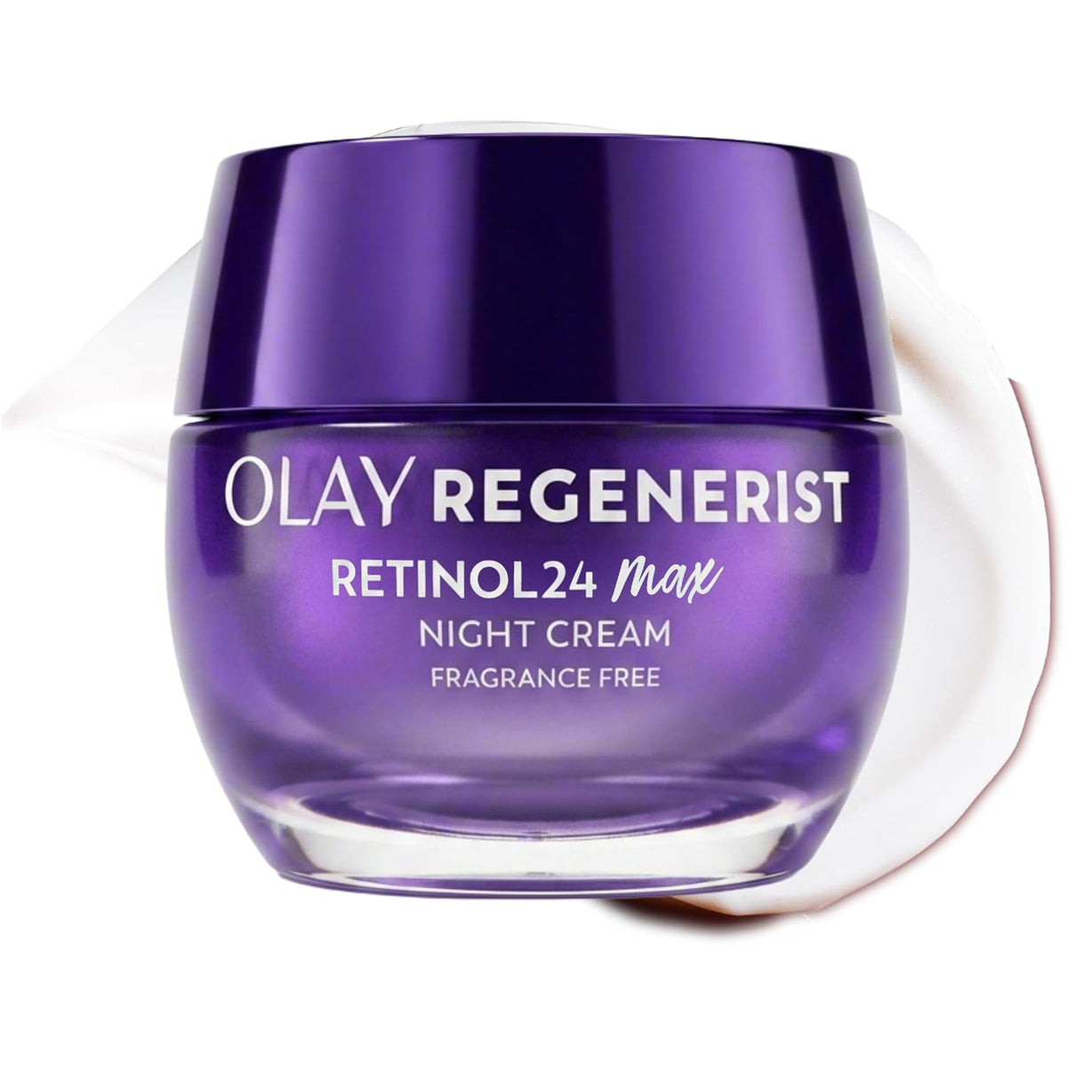 Olay Crema de noche de retinol para mujeres, MAX, hidratante facial...