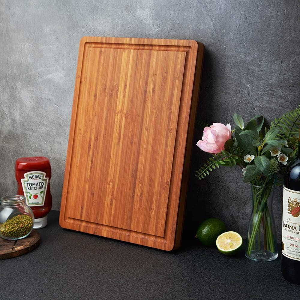 Tabla de cortar grande de madera para cocina, tabla de embutidos de...