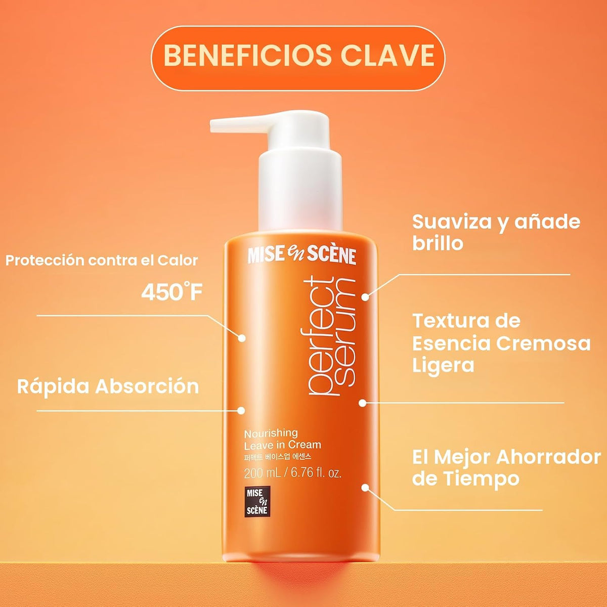 Mise En Scene Perfect Base Up Essence - Acondicionador sin enjuague...