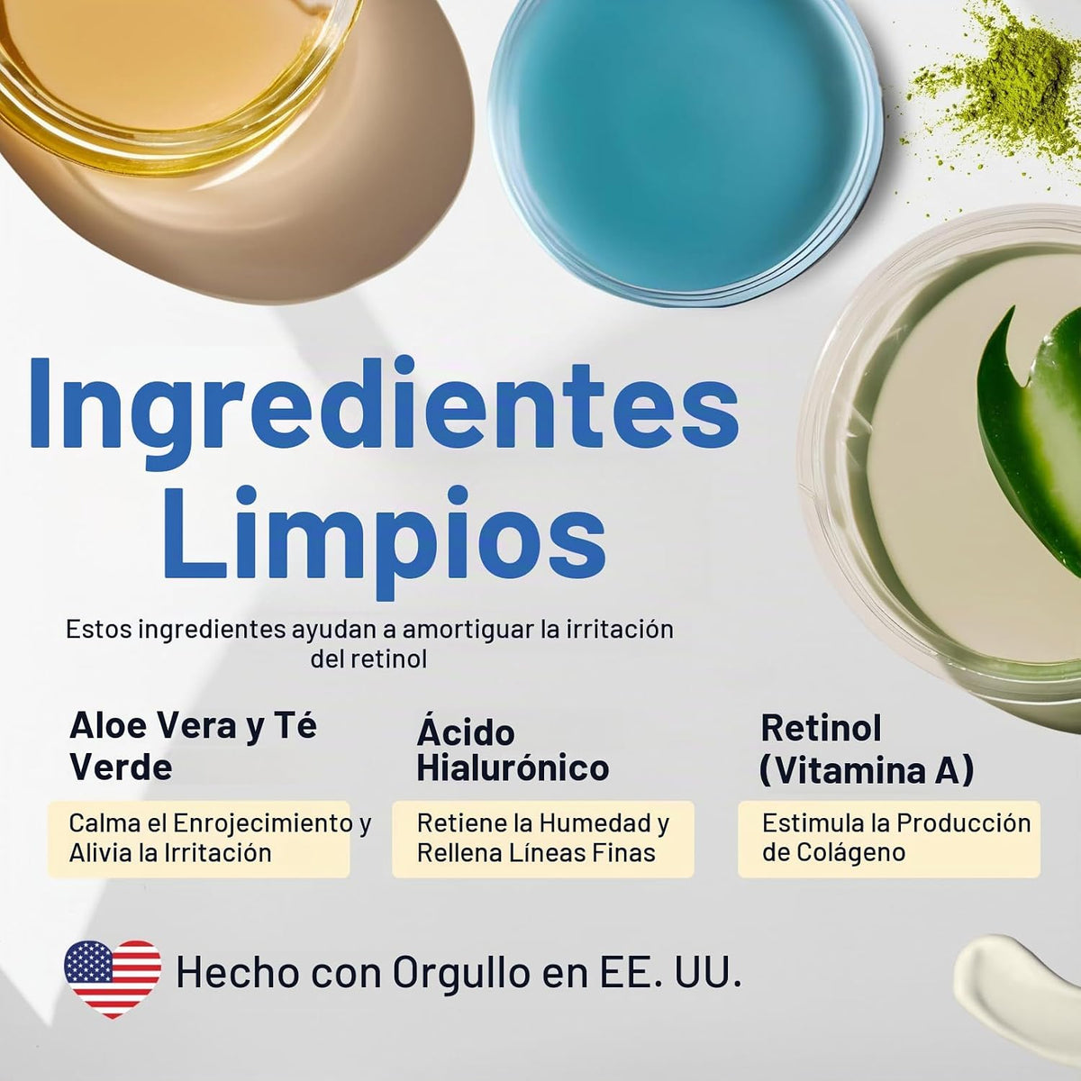 LilyAna Naturals Crema Facial Anti-Edad con Retinol para Mujeres \u...