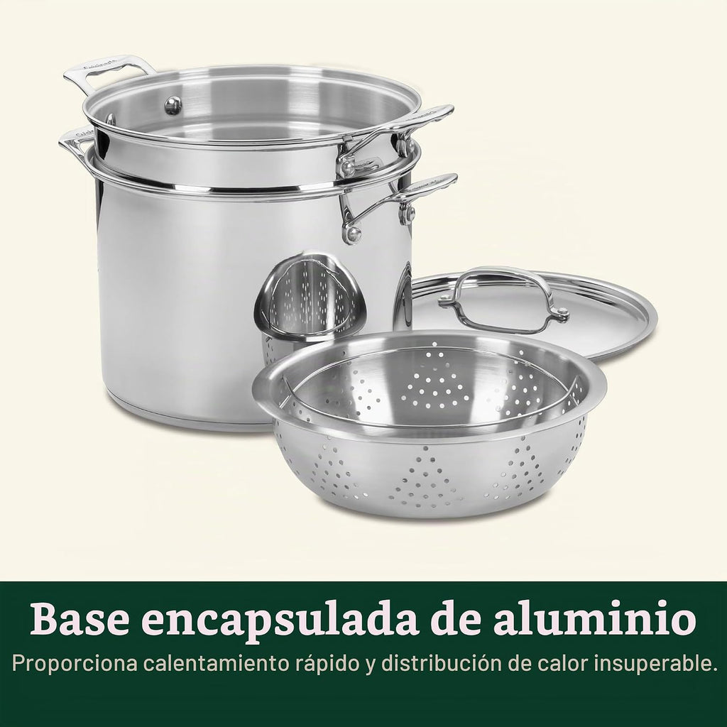 Cuisinart 77-412P1 piezas de 12 cuartos de galón, colección clásica...