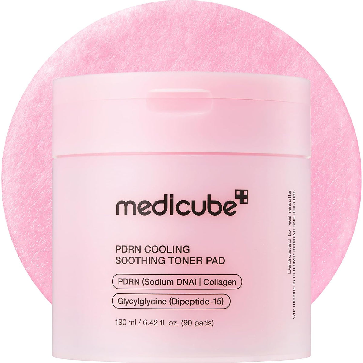medicube PDRN Almohadillas de tóner calmantes refrescantes, almohad...