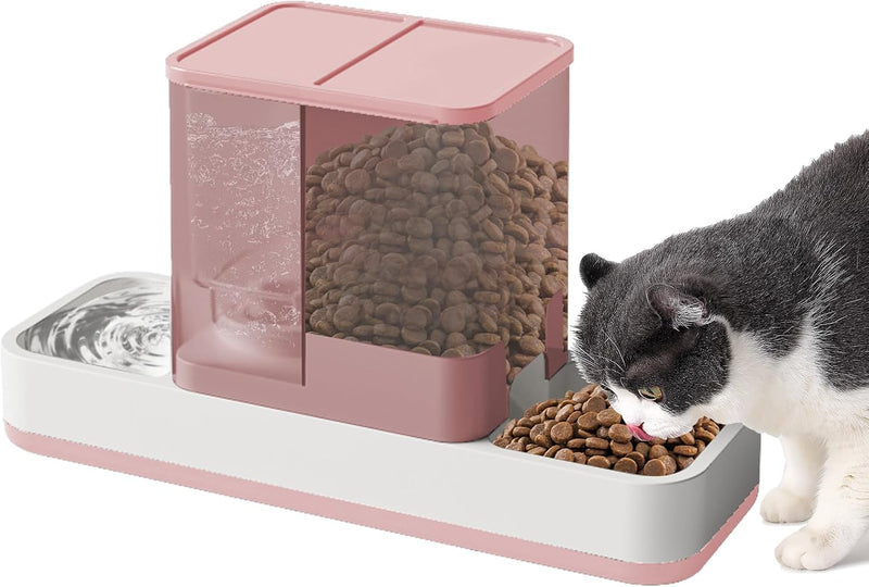 Yummy Sam - Comedero automático para mascotas pequeñas y dispensado...
