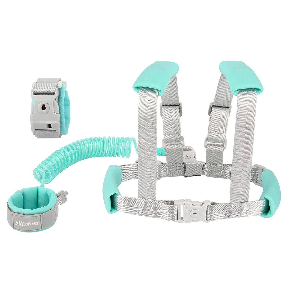 Blisstime Correa para niños pequeños 2 en 1 – Enlace de muñeca anti...