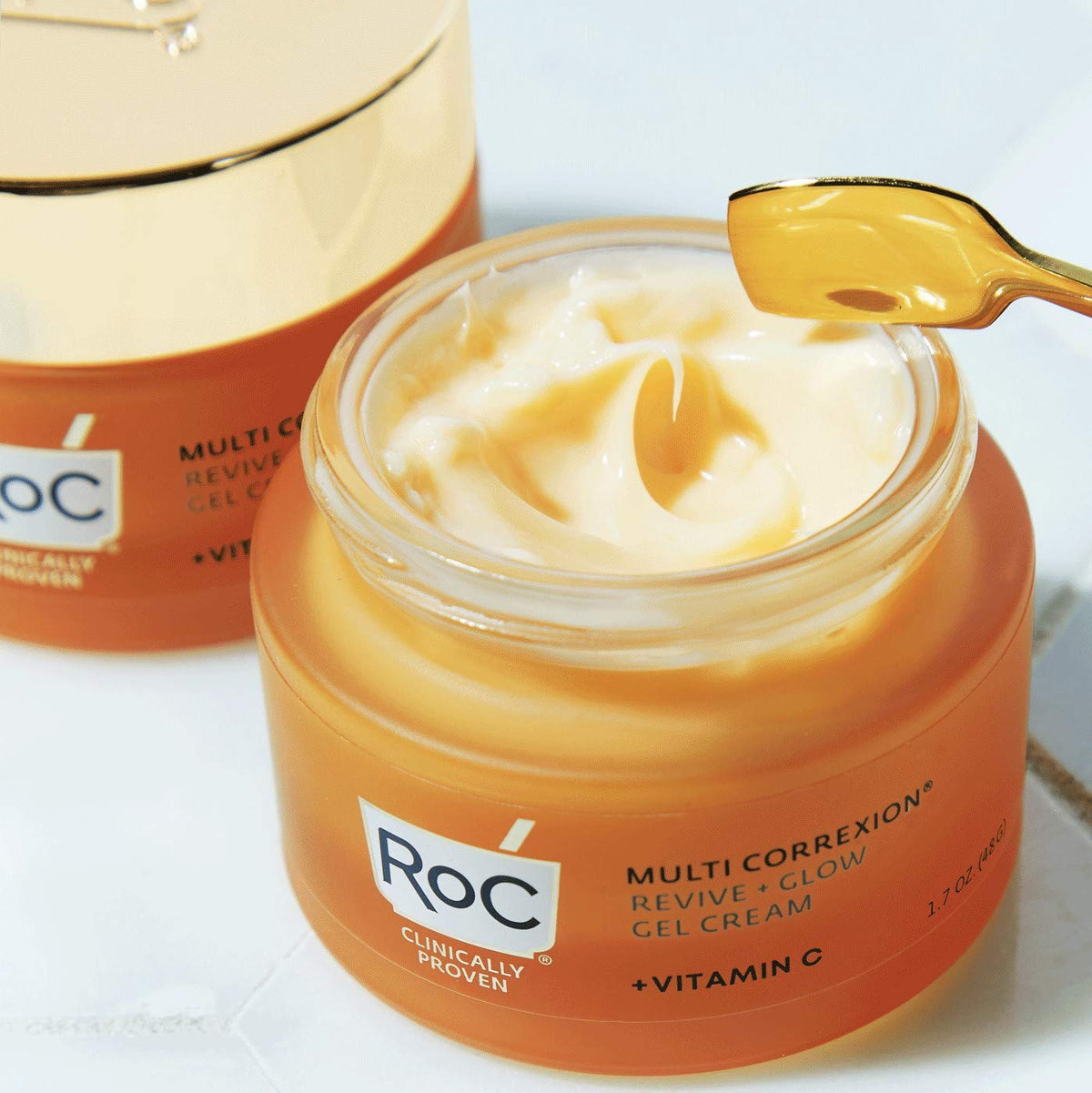 RoC Multi Correxion Revive + Glow 10% Vitamina C Hidratante para el...
