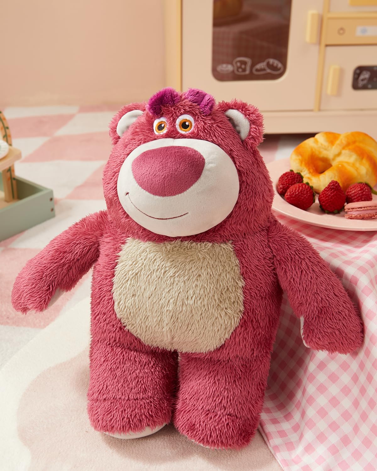 MINISO Juguete de peluche de Disney Lotso de 12.6 pulgadas, animale...