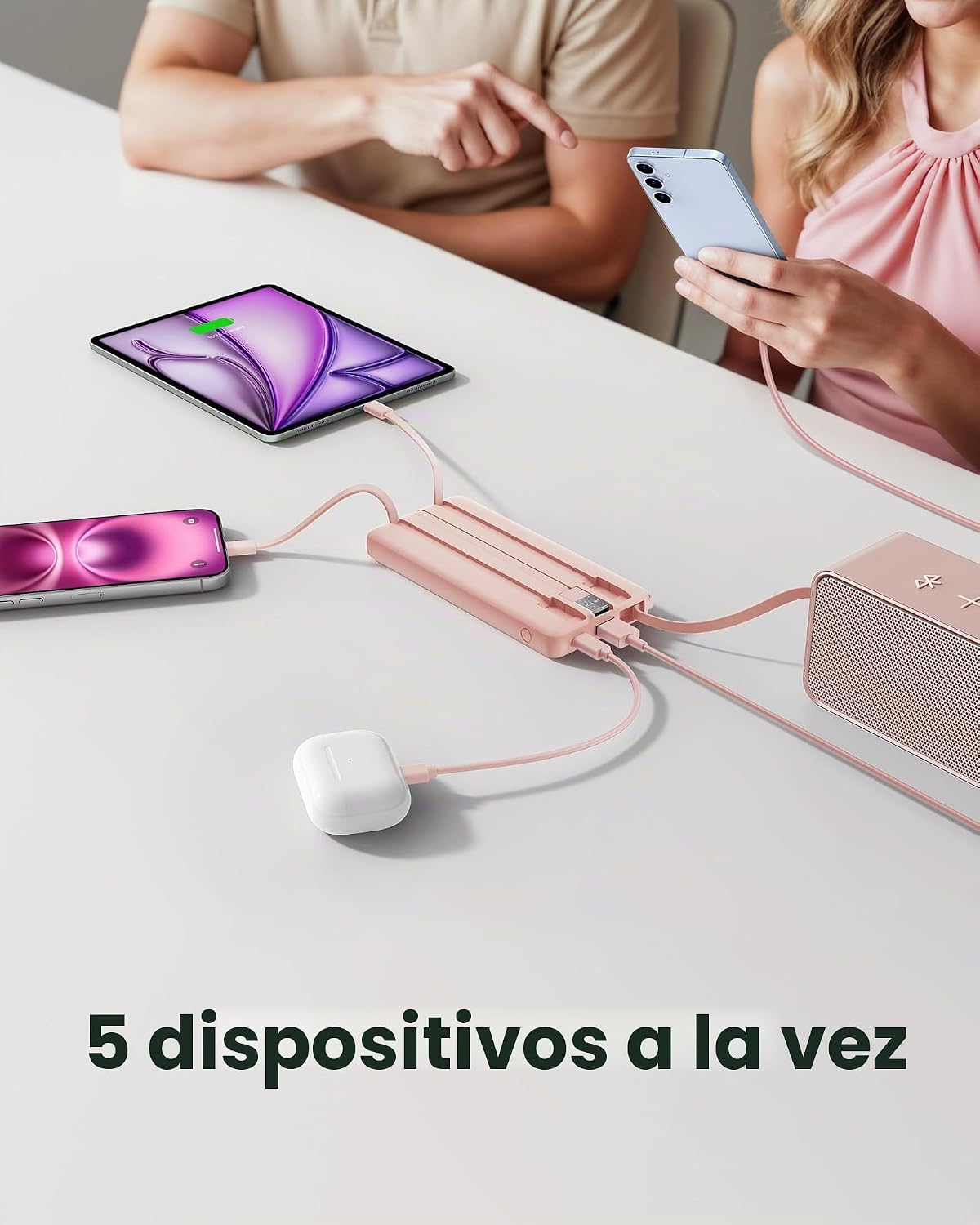 Coowisty Cargador de teléfono portátil, delgado 10000mAh Travel Ess...