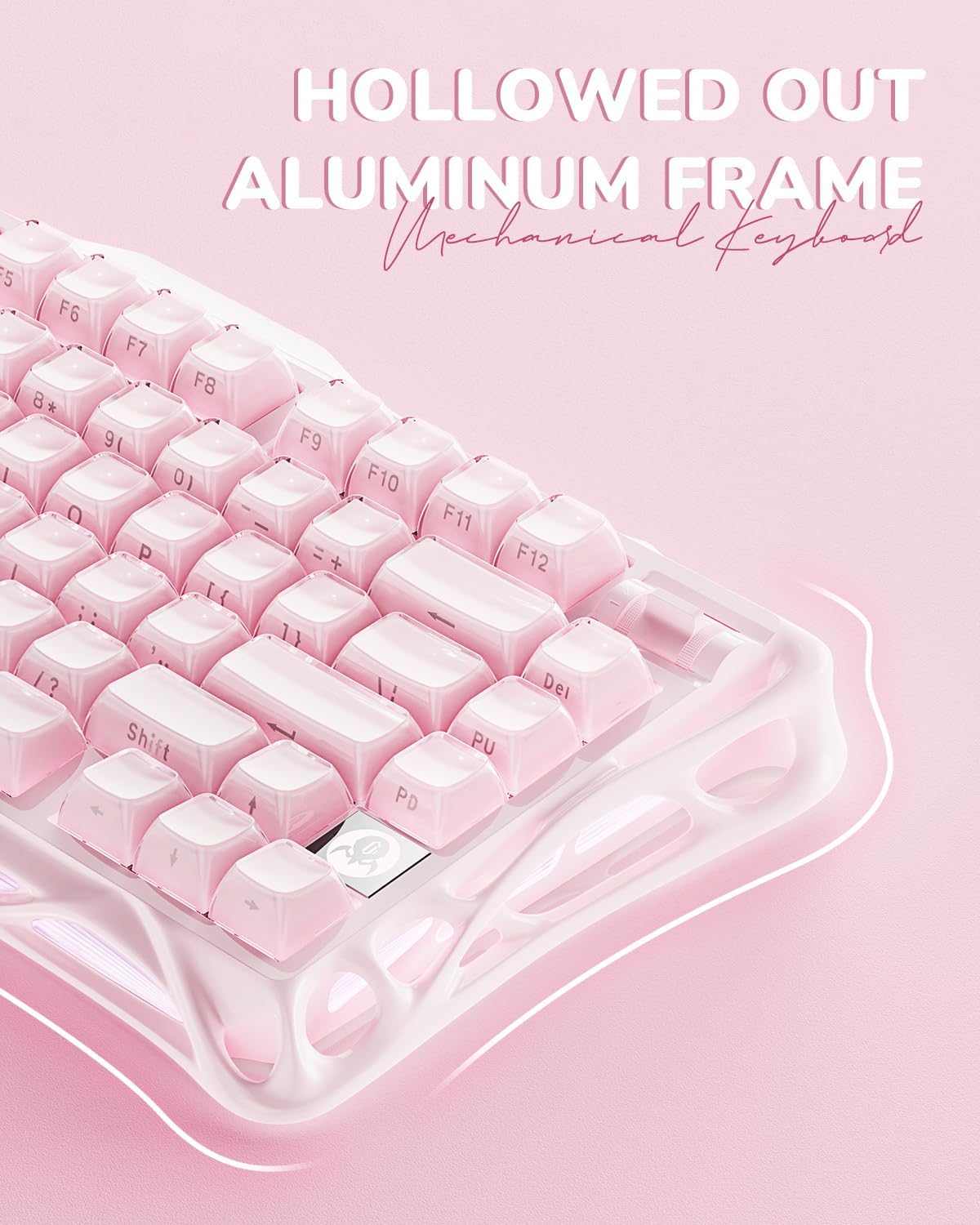 GravaStar Mercury K1 75% Teclado mecánico inalámbrico para juegos,...