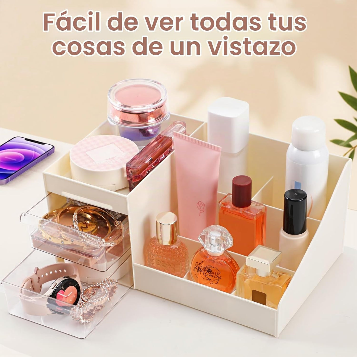 EXIN DECHEN - Organizador de colonia para hombre, soporte de coloni...