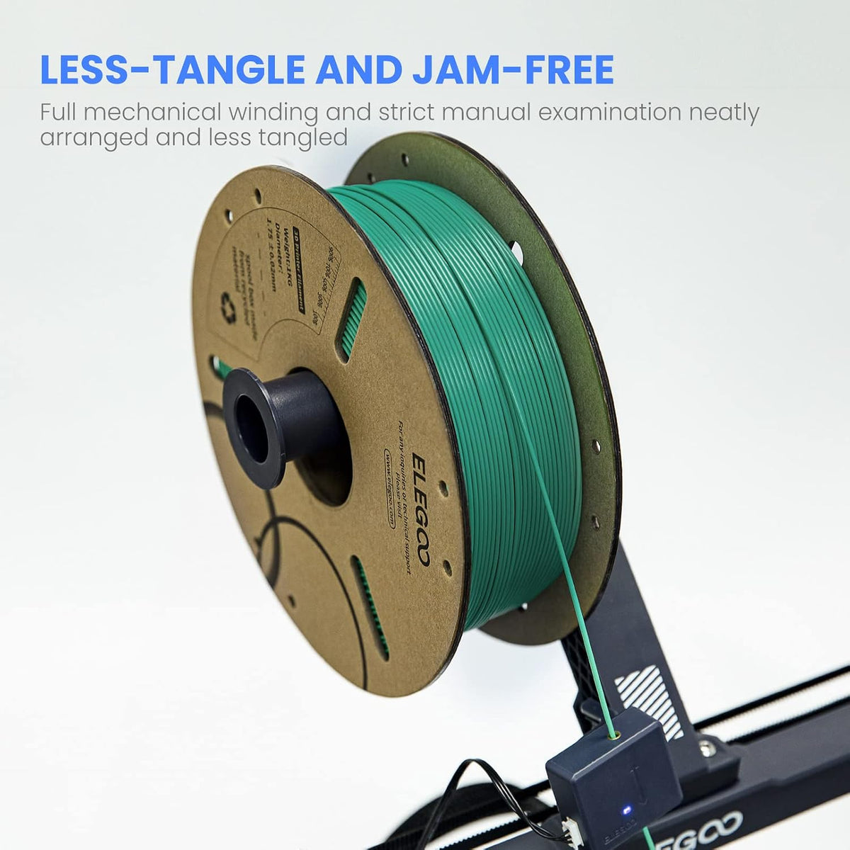 ELEGOO - Paquete de filamento PLA 10KG, filamento para impresora 3D...