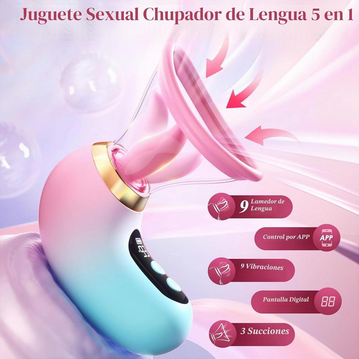 Gasevimo Juguetes sexuales para adultos, vibrador de juguete sexual...