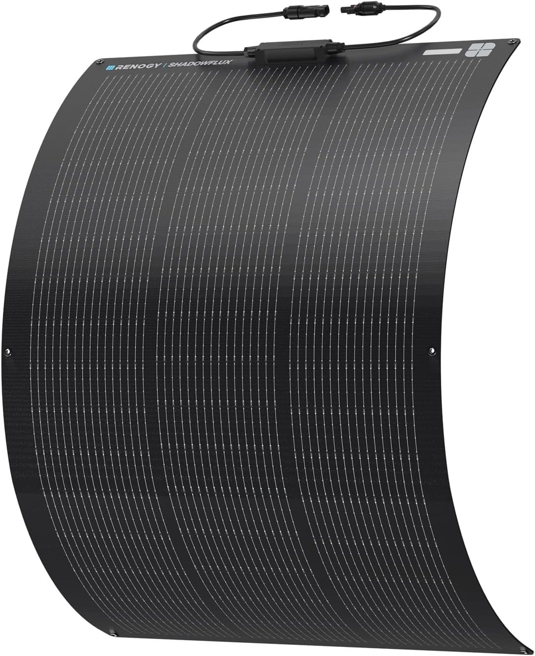 Renogy Panel solar flexible ShadowFlux de 100 vatios, tipo N 25% de...