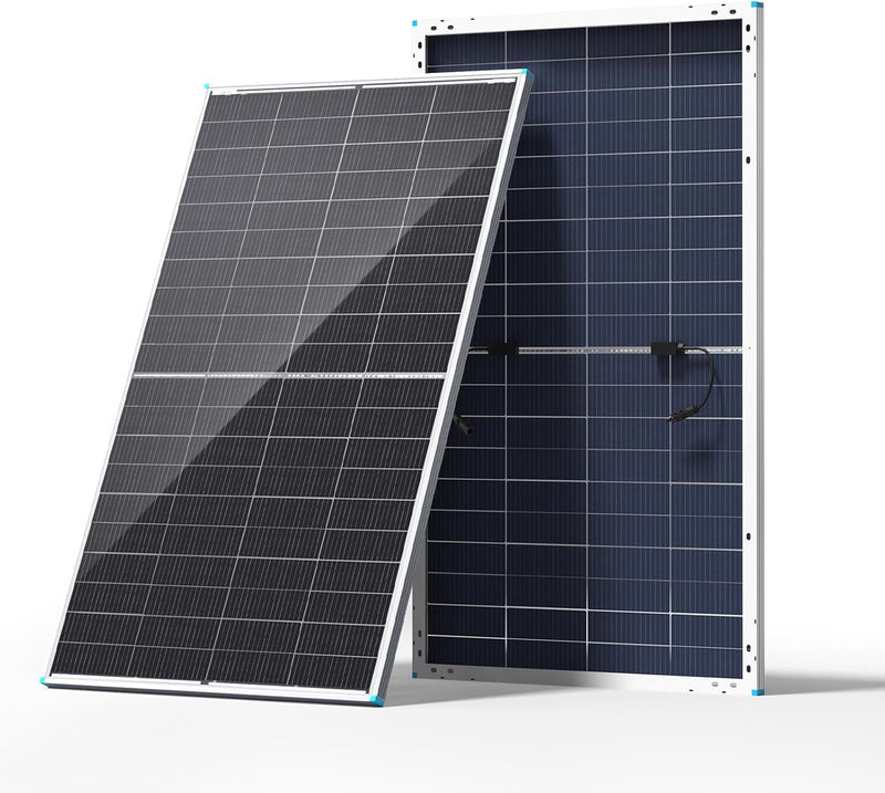 Renogy Panel solar bifacial 200W tipo N, 16BB 25% de alta eficienci...