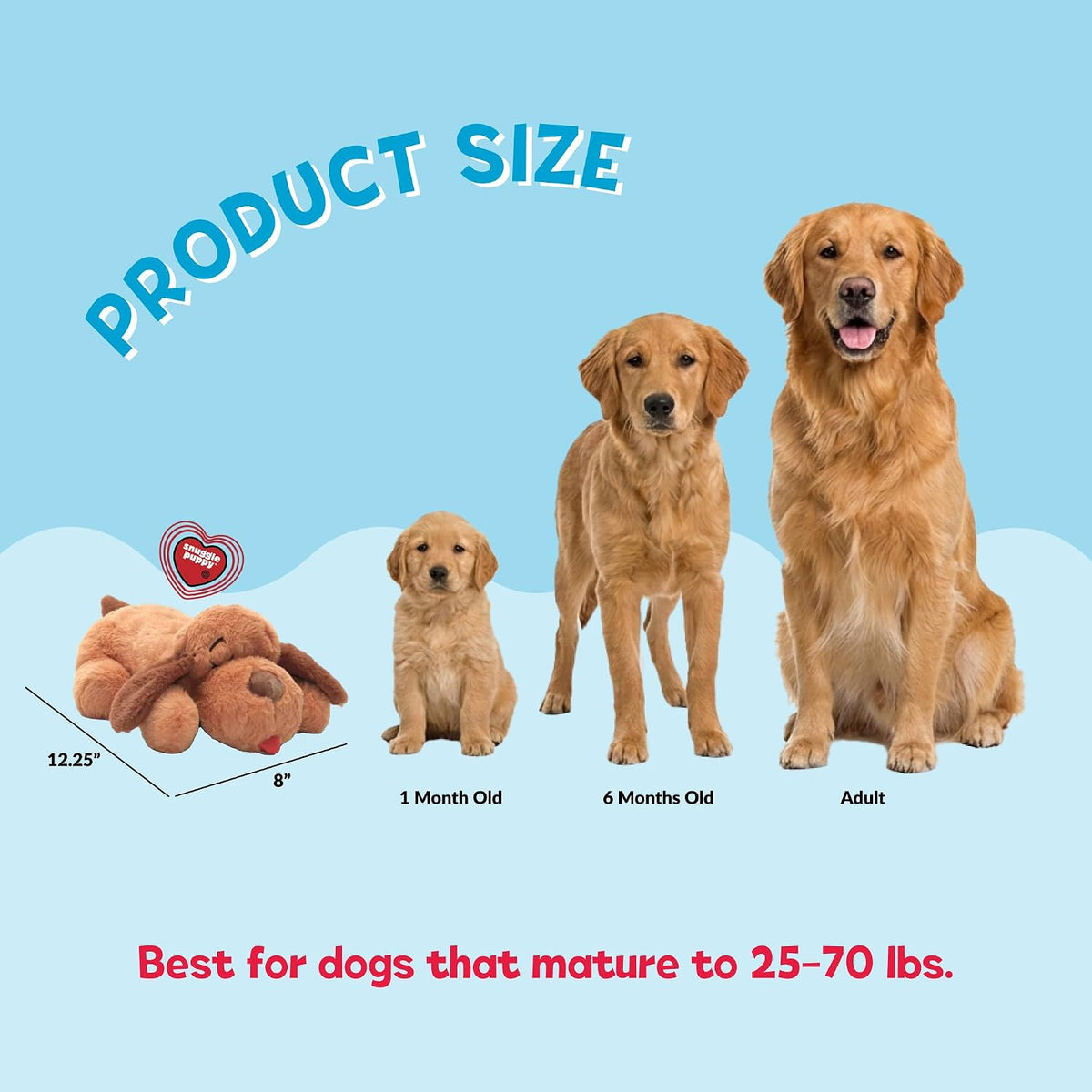 Snuggle Puppy Juguete con Pulso para Cachorros