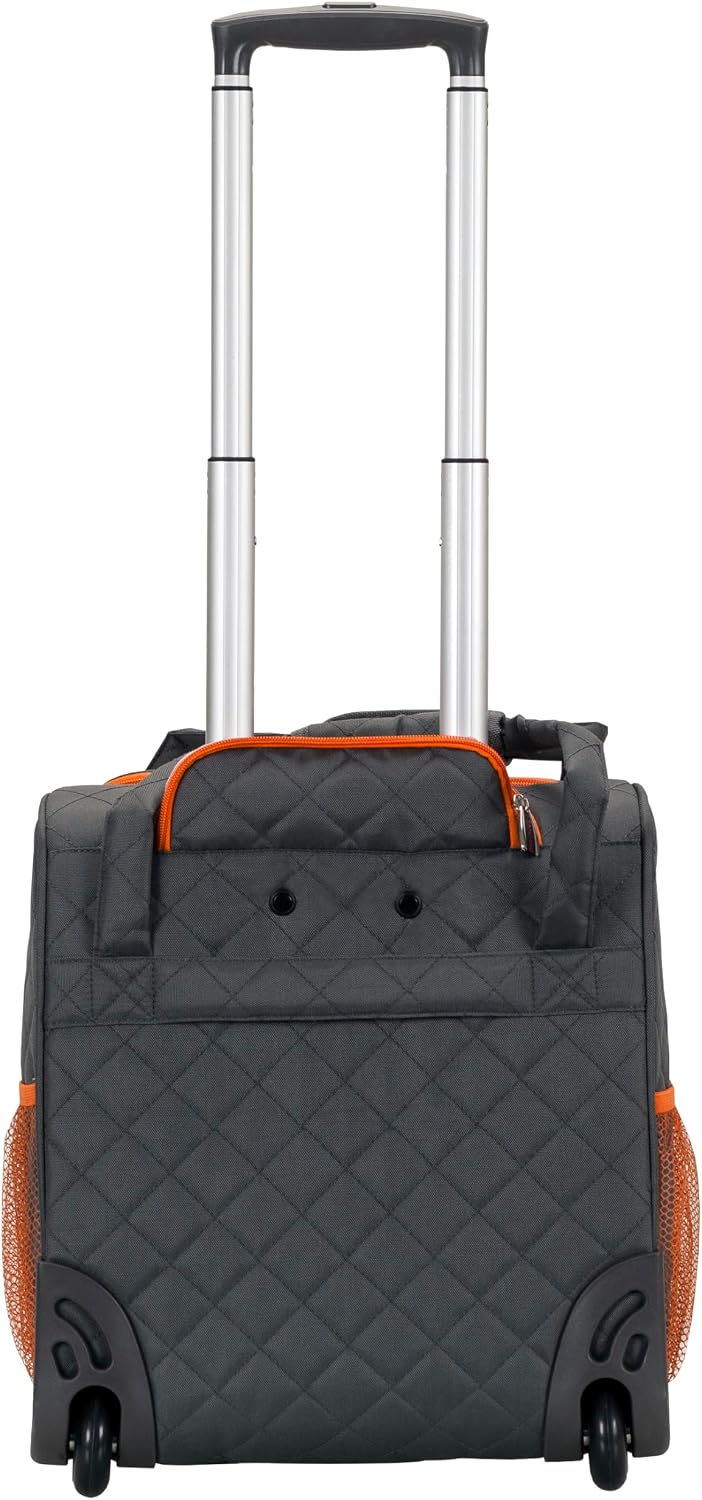 Rockland Melrose - Maleta con ruedas, de porte vertical, para caber...