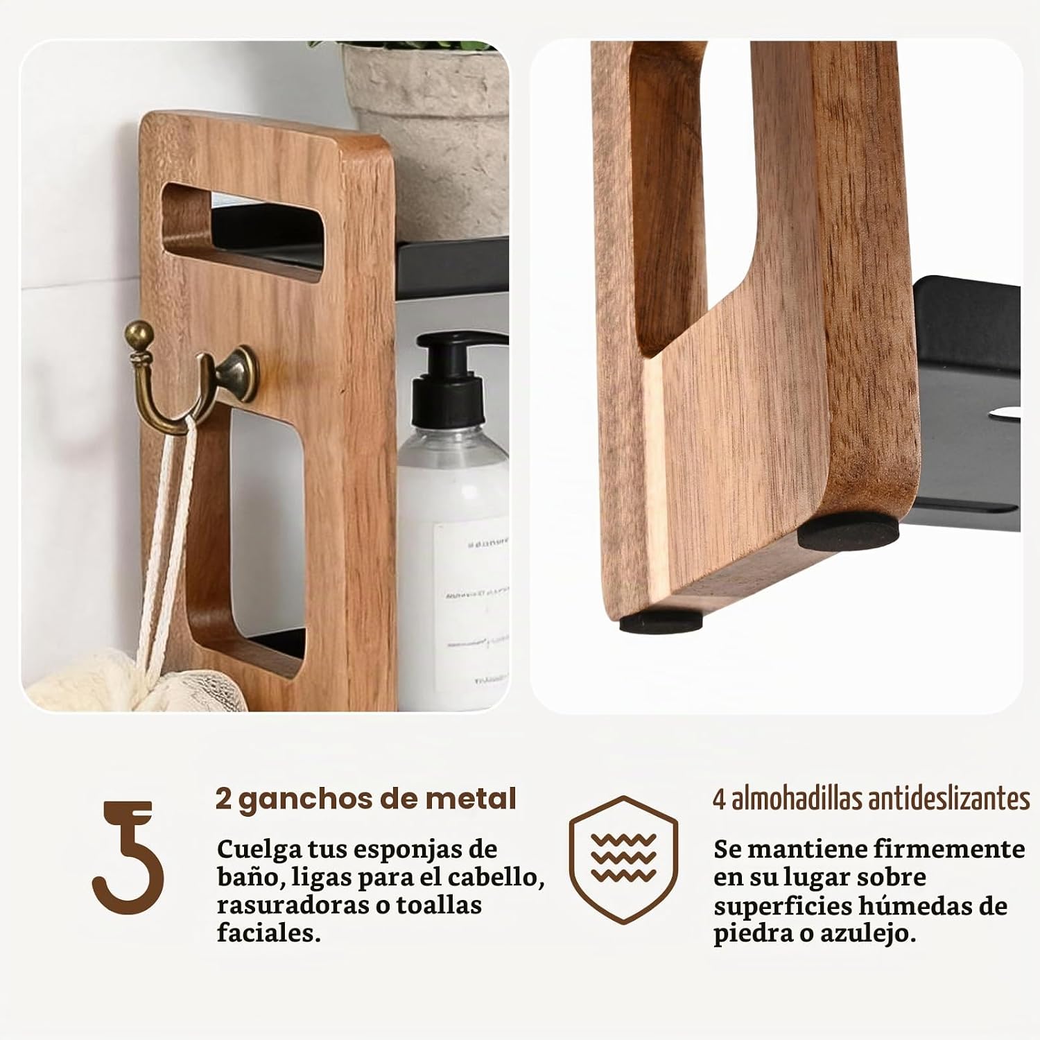 Organizador de mostrador de baño, estante de mostrador de baño, org...