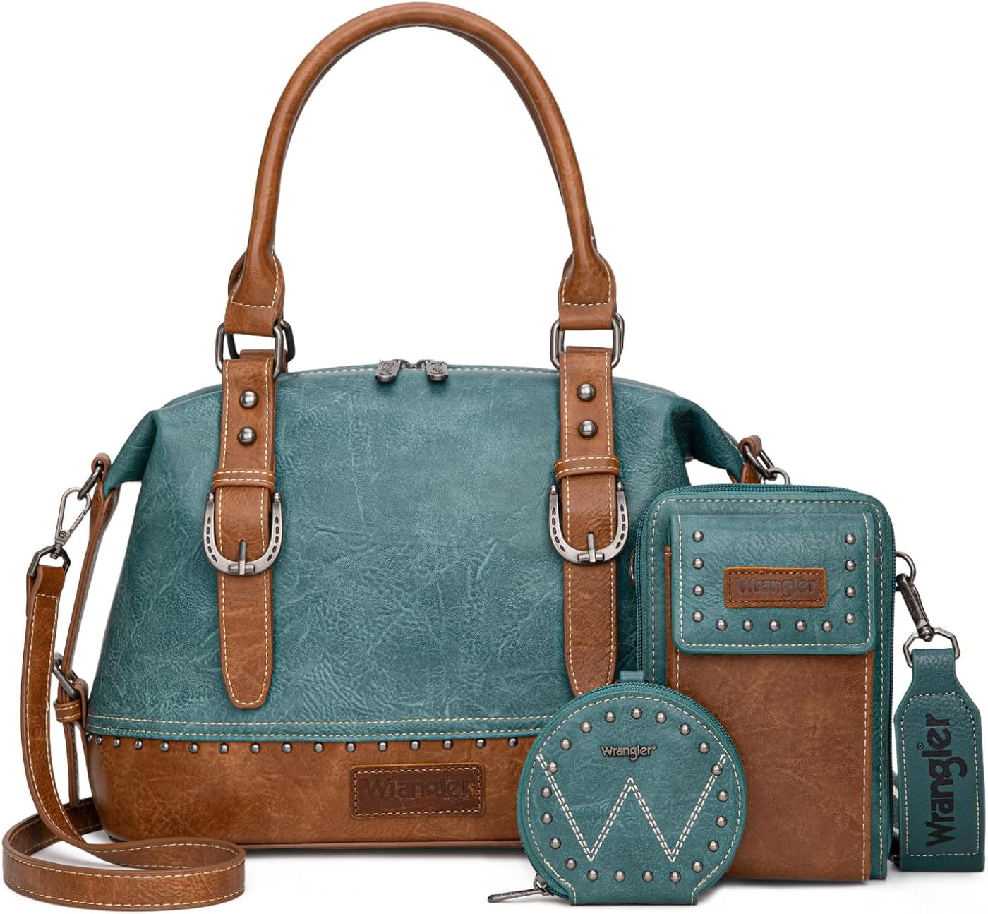 Wrangler - Juego de 3 bolsas de doctor para mujer, con asa superior...