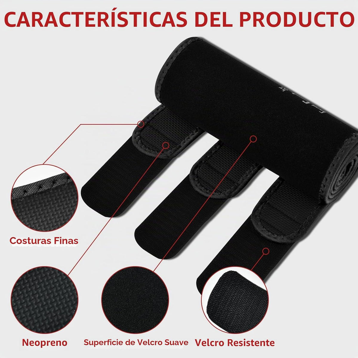 NEWCOO Banda de Sudor para Entrenamiento de Cintura para Mujeres y...