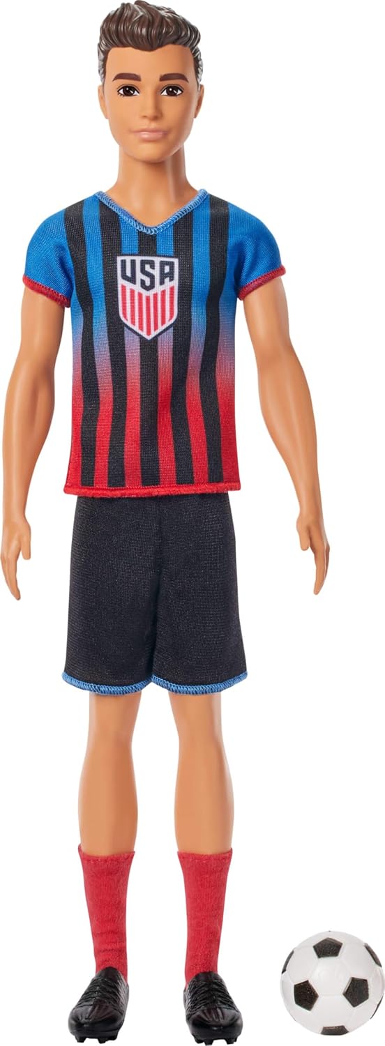 Barbie Carreras USSF Soccer Player Ken Muñeca y accesorios | Muñeca...