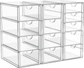 ARSTPEOE - Organizador de maquillaje acrílico con 13 cajones, organ...