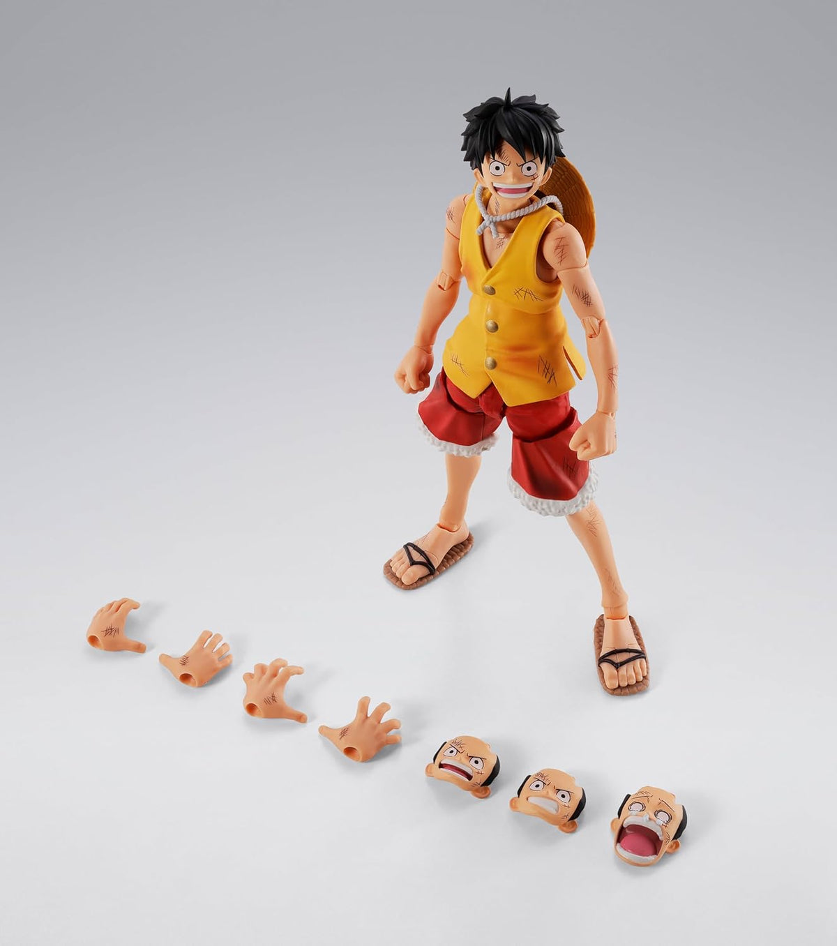 TAMASHII NATIONS - One Piece - Monkey D. Luffy -Summit War of Marin...