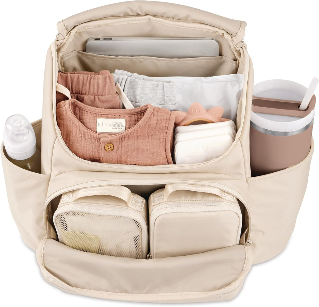 Skip Hop - Mochila para pañales con cambiador portátil, soporte aju...