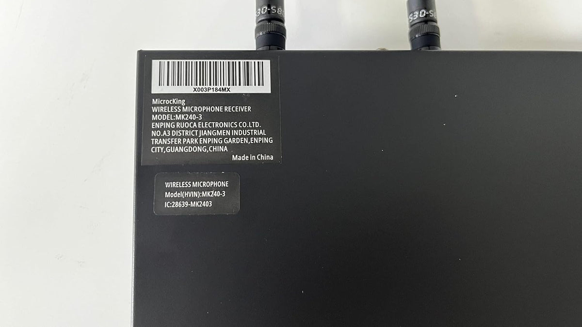 Sistema de micrófono inalámbrico MicrocKing 4 Bodypacks para clase...