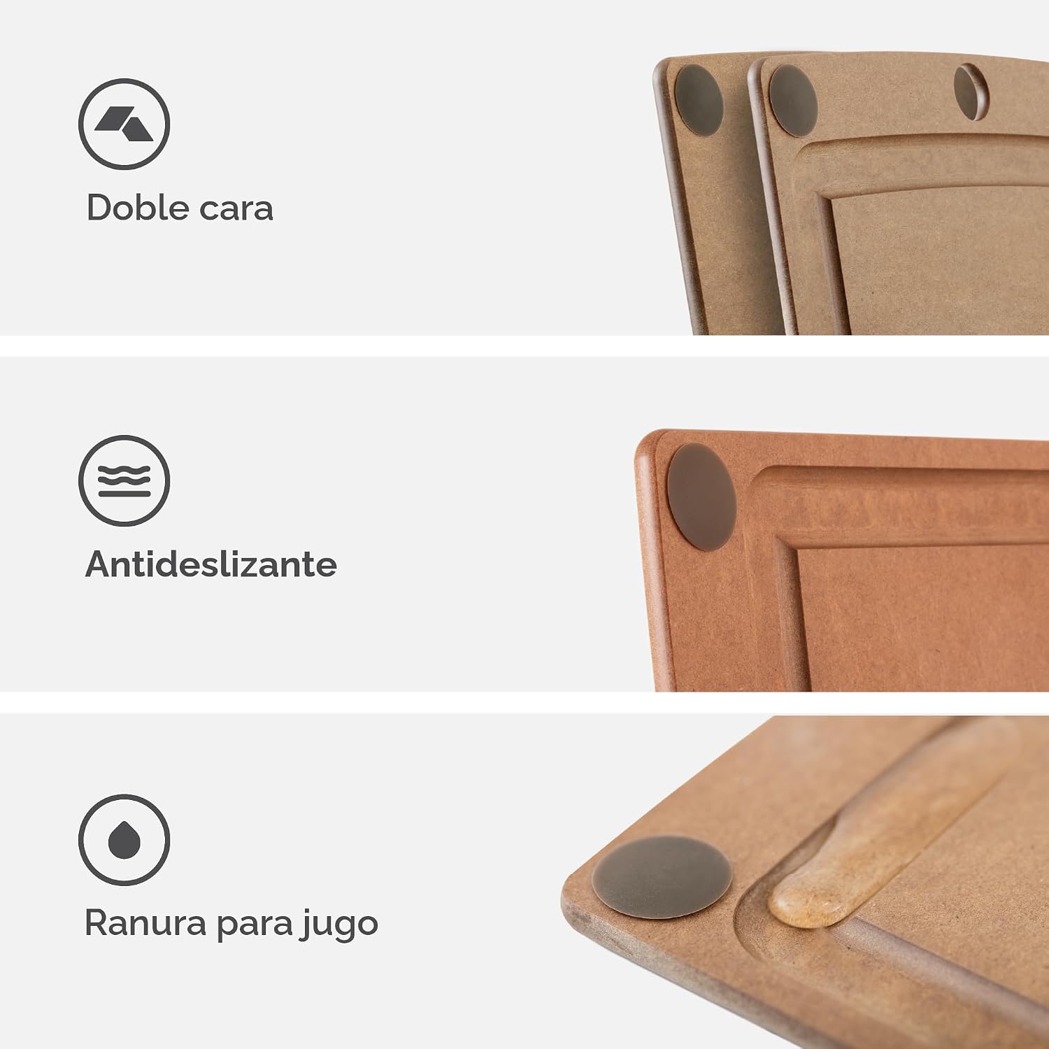 Epicurean - Tabla de cortar todo en uno de 14.5 × 11.25 pulgadas, c...