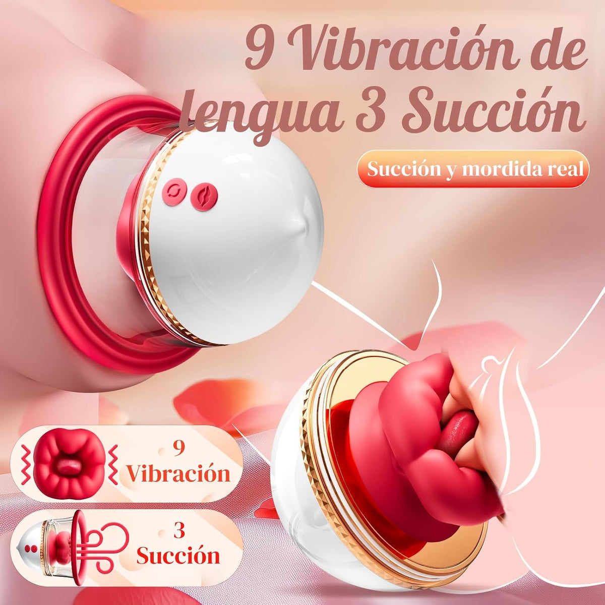 Juguetes para pezones, juguete sexual, vibrador, juguete rosa, jugu...