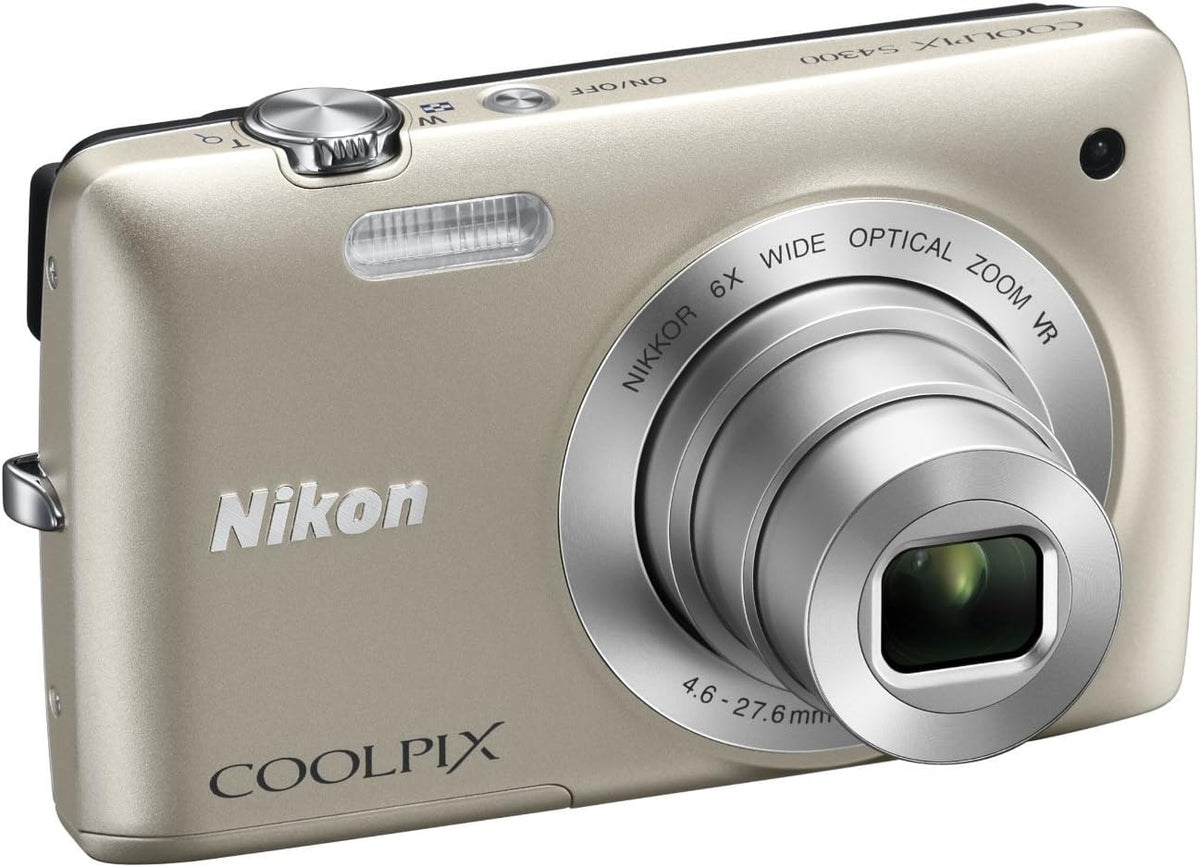 Nikon COOLPIX S4300 Cámara digital de 16 MP con lente de vidrio NIK...