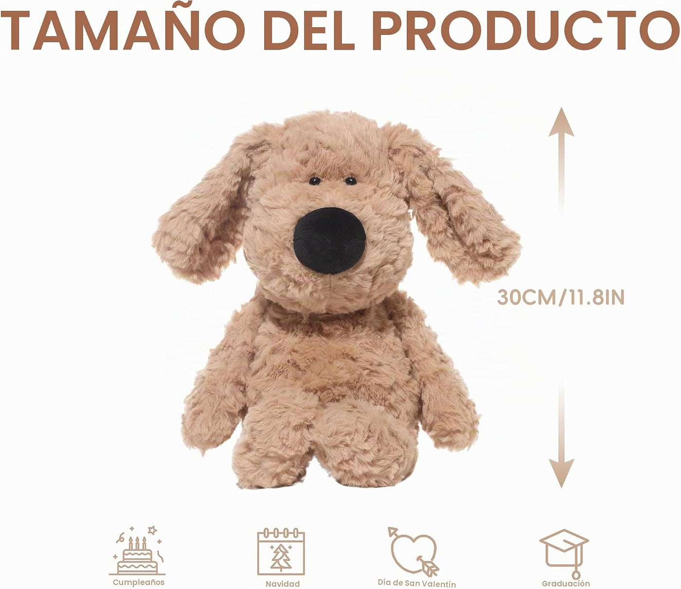 Niceween Animales de peluche, adorables juguetes de peluche de 11.8...