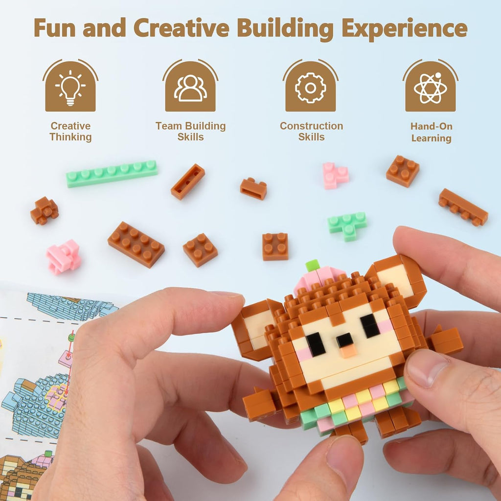 IBLOTIME Micro Juegos de Bloques de Construcción Pascua Paquete de...