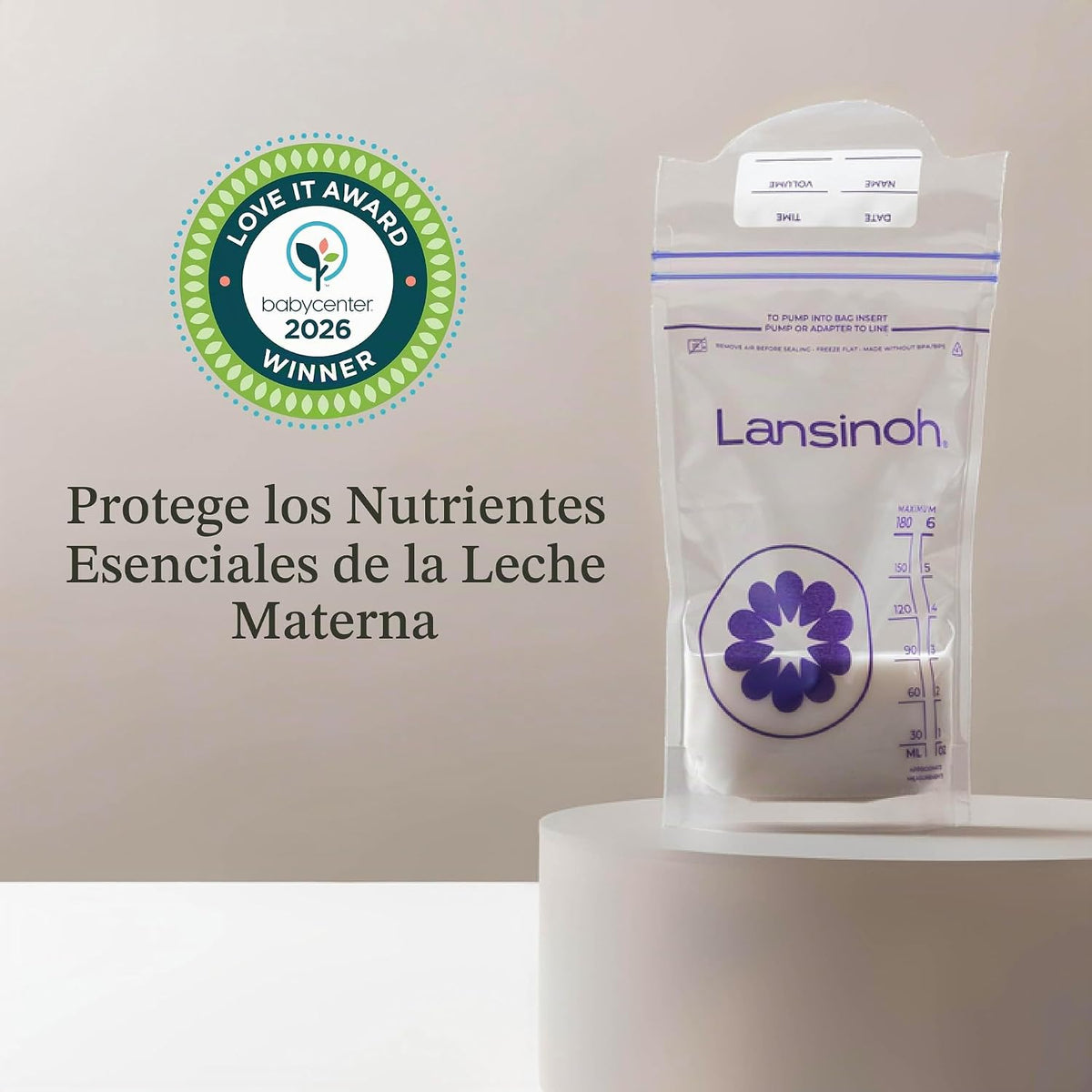 Lansinoh leche materna bolsas de almacenamiento, 100 Count | Baby E...
