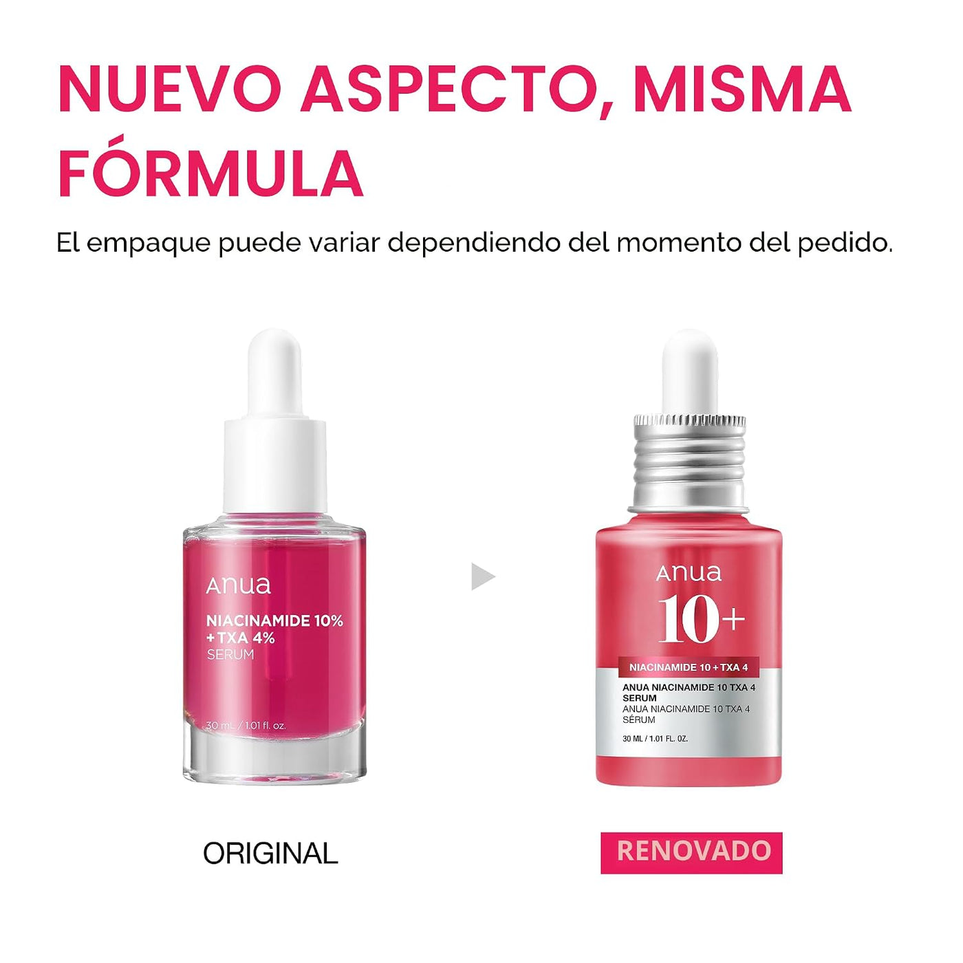 ANUA Sérum Niacinamida 10% + TXA 4%