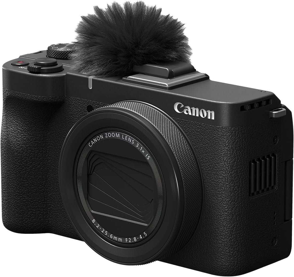 Canon PowerShot V1, Cámara Híbrida, Lente Zoom Ultra Gran Angular I...
