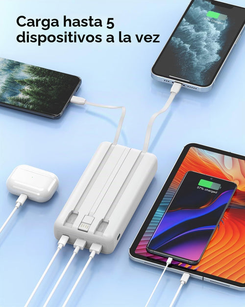 50000mAh 22.5W cargador portátil de carga rápida del banco del pode...
