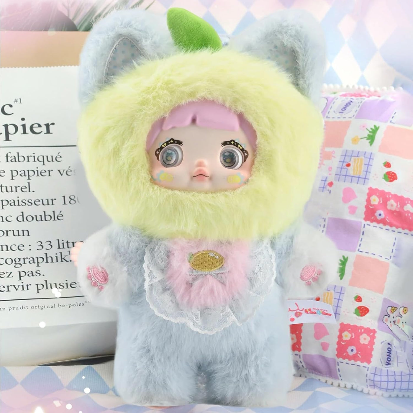 Mckkymi Caja Ciega de Peluche, Muñeca de Peluche de la Serie de Fru...