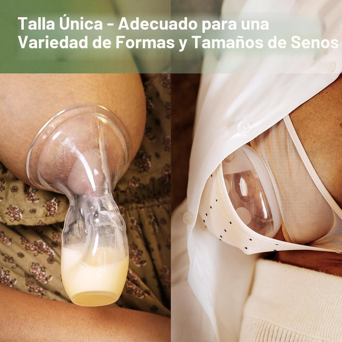 haakaa Extractor de leche manual de 4 oz\/3.4 fl oz y colector de l...