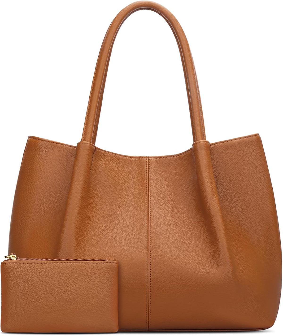 KKXIU Bolso de mano para mujer, bolso de hombro de cuero vegano, bo...