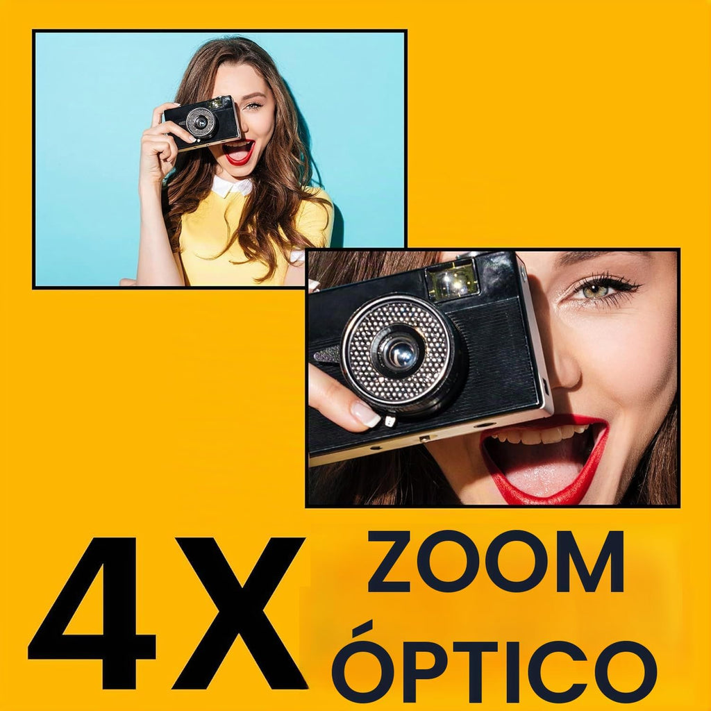 KODAK PIXPRO FZ45 - Cámara digital compacta de 16 MP, zoom óptico 4...