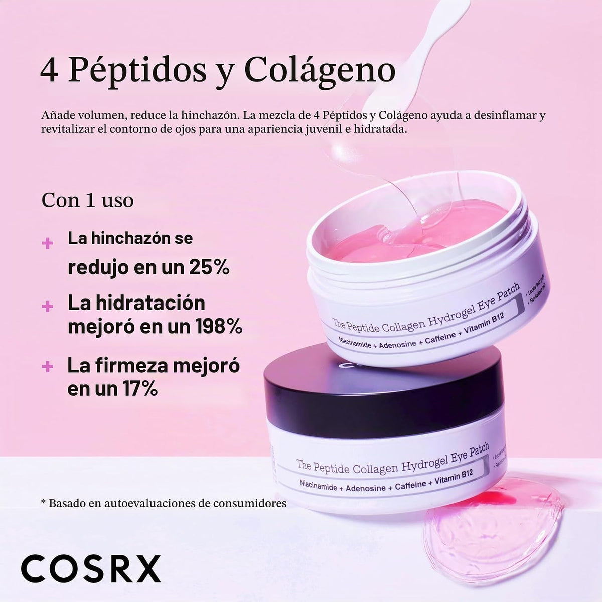 COSRX Peptide Skin Care Set - 6X Booster Toner Serum + Colágeno Hid...