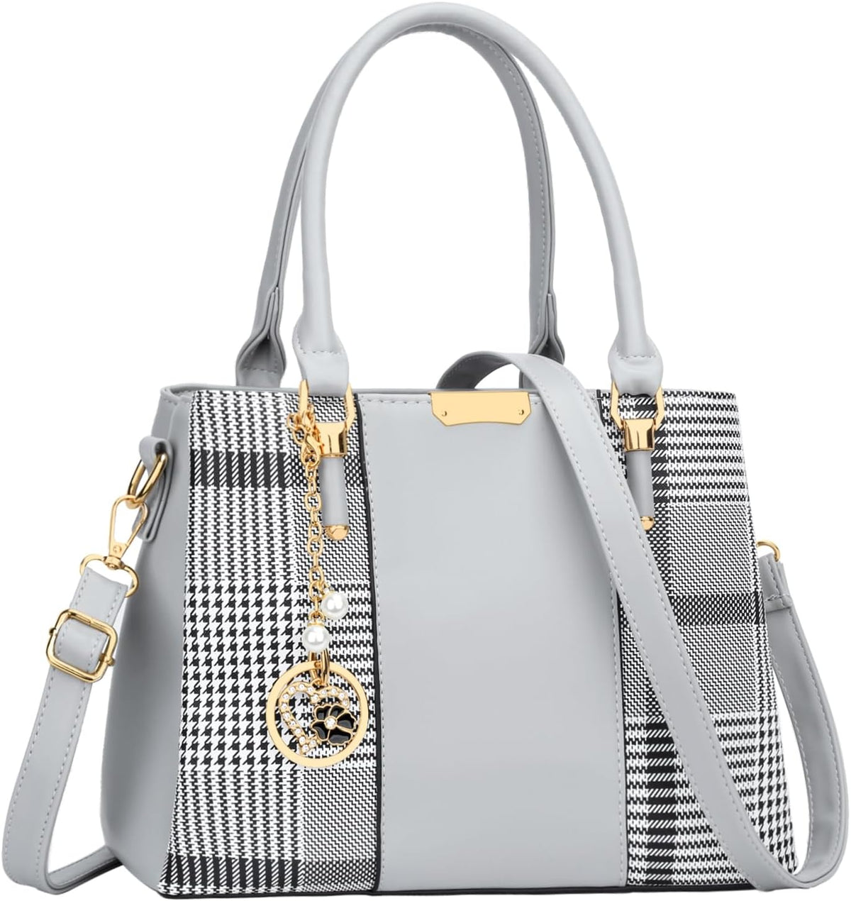 KKXIU Women Purses and Handbags, PU Leather Top Handle Satchel Bag...