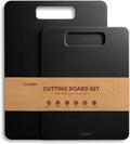 Culiex Juego de 2 tablas de cortar de fibra de madera, aptas para l...