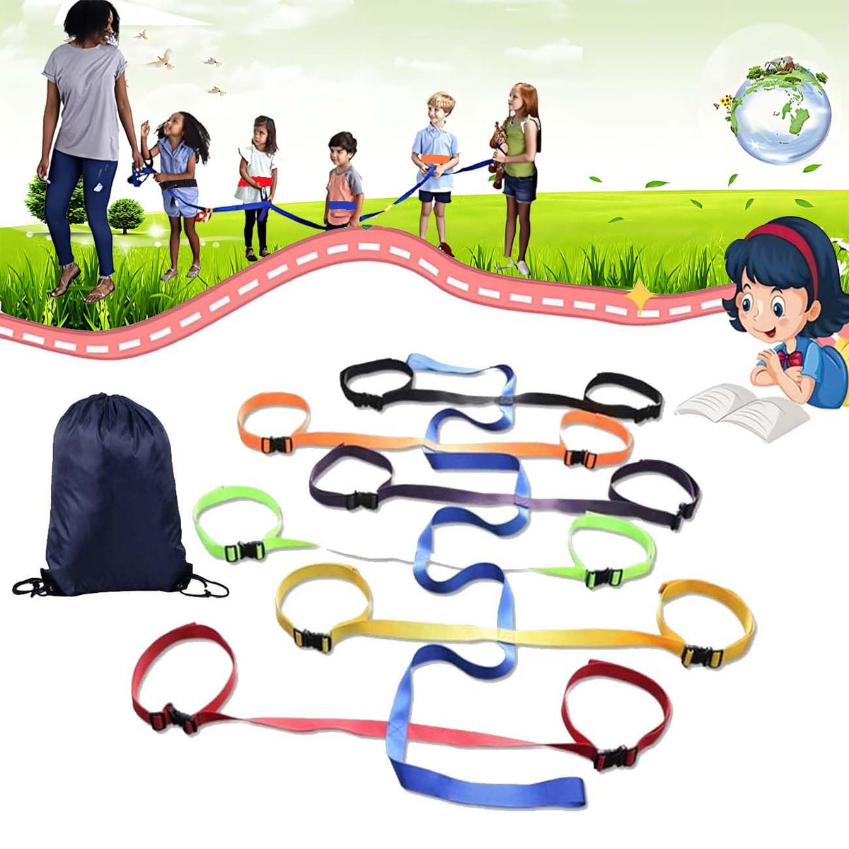 Cuerda para caminar para preescolar, cuerda para caminar para niños...