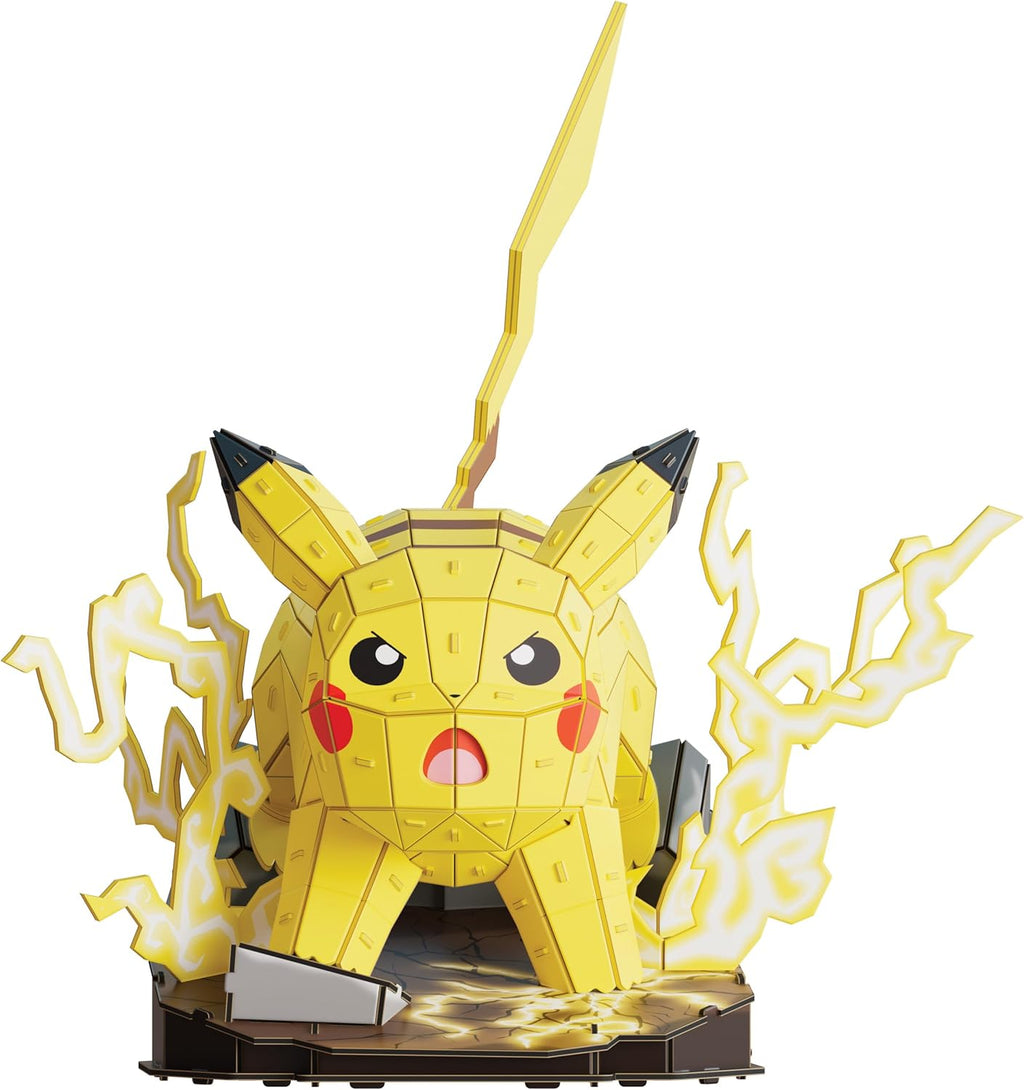 4D Build, Kit de modelo 3D de Pikachu Pokémon, figura de Pokémon, c...