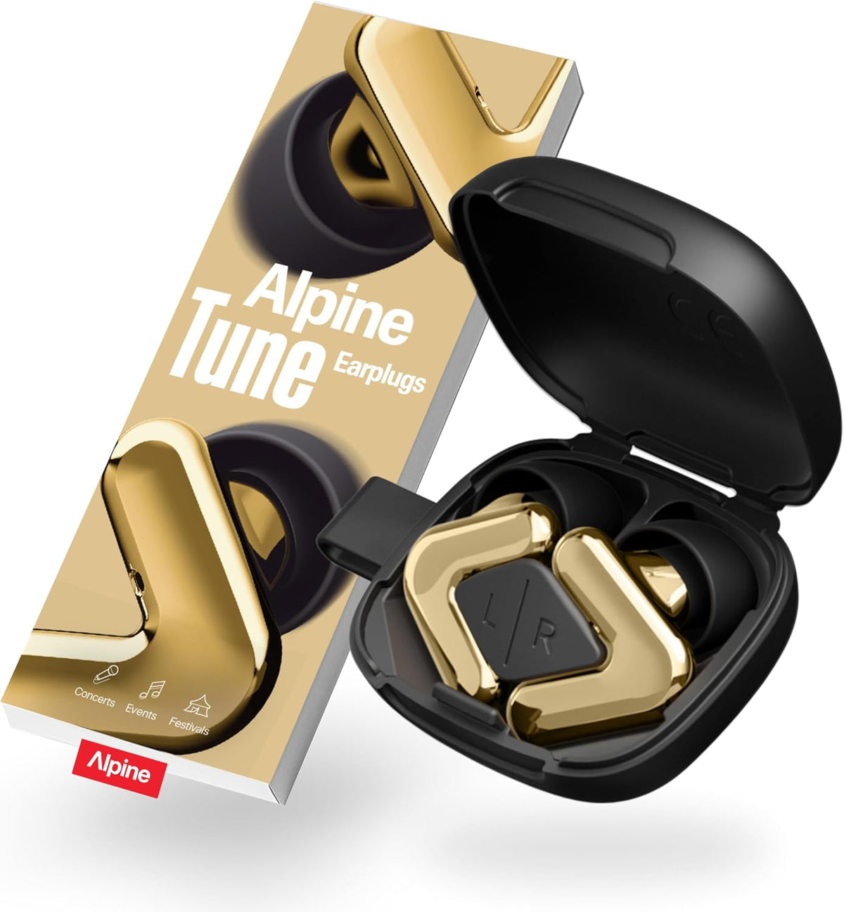 Alpine Tune - Tapones para los oídos, tapones para los oídos de con...