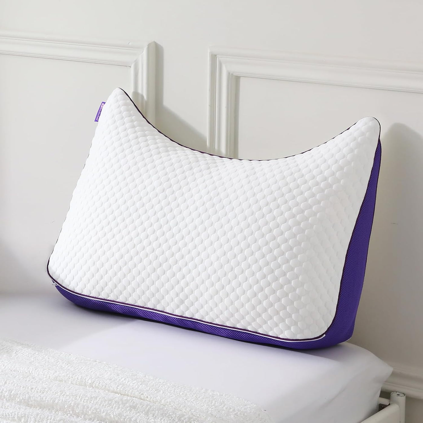 HOMELAB Almohadas ajustables de espuma viscoelástica triturada Cres...