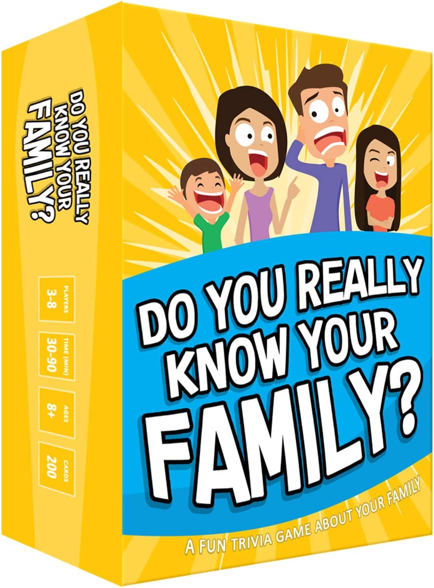 ¿Realmente conoces a tu familia? Un divertido juego familiar lleno de temas de conversación y desafíos